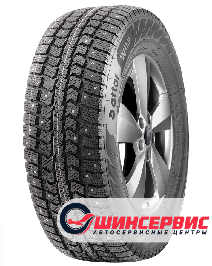 Attar 195/75 R16C W03 107/105R Шипы